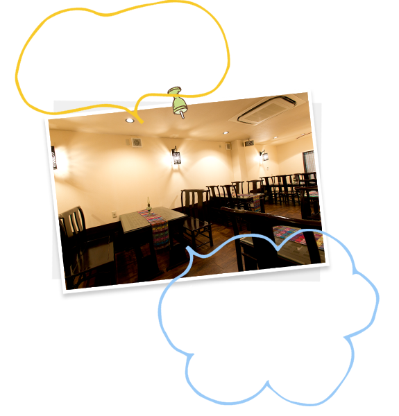 ・ブラウンを基調とした落ち着いた店内です  ・女性のお客様はもちろんですが、男性のお客様にも大変好評いただいております